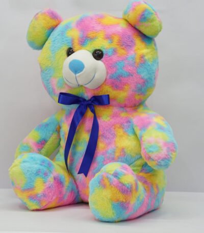 colorful Teddy bear rainbow color